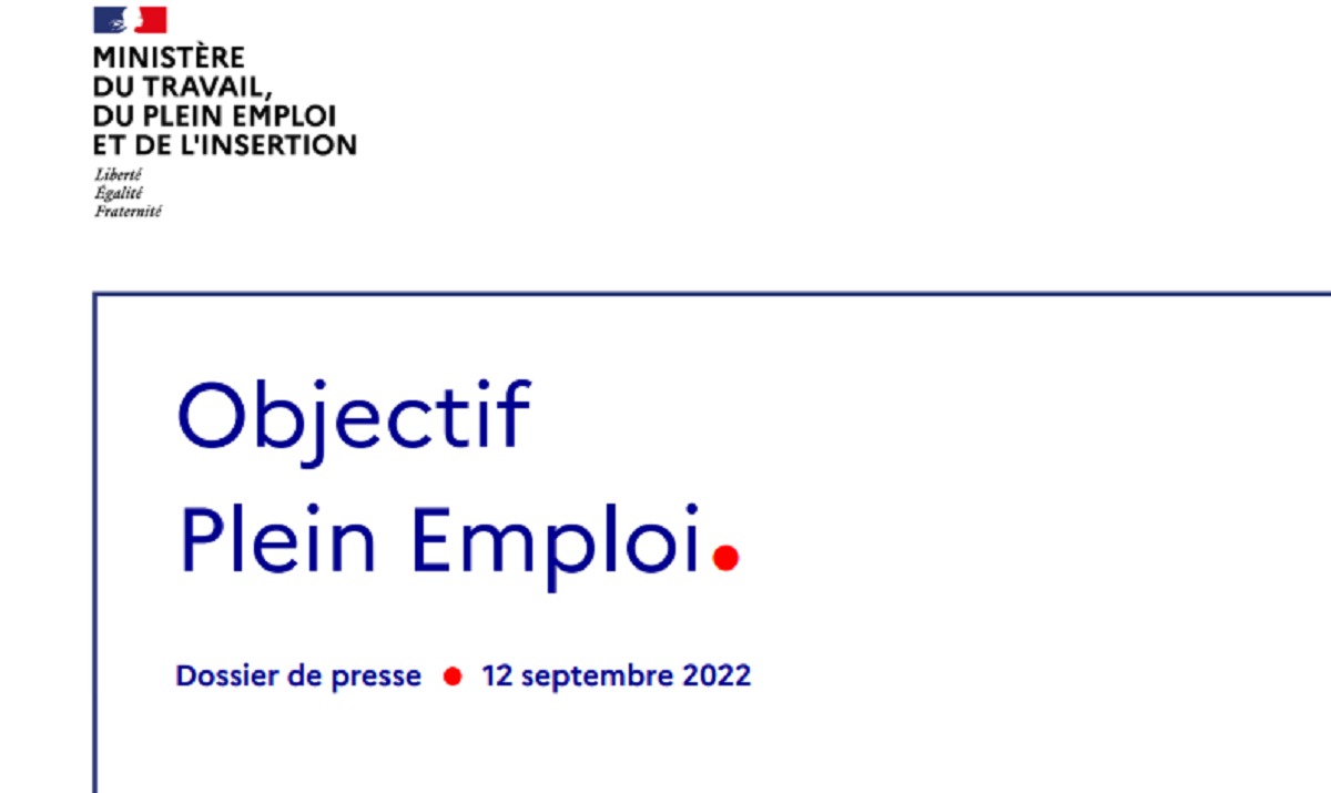Objectif Plein Emploi : les 8 chantiers prioritaires du Ministère du travail