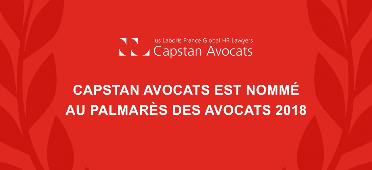 Capstan Avocats aux trophées du droit : votez pour nous !