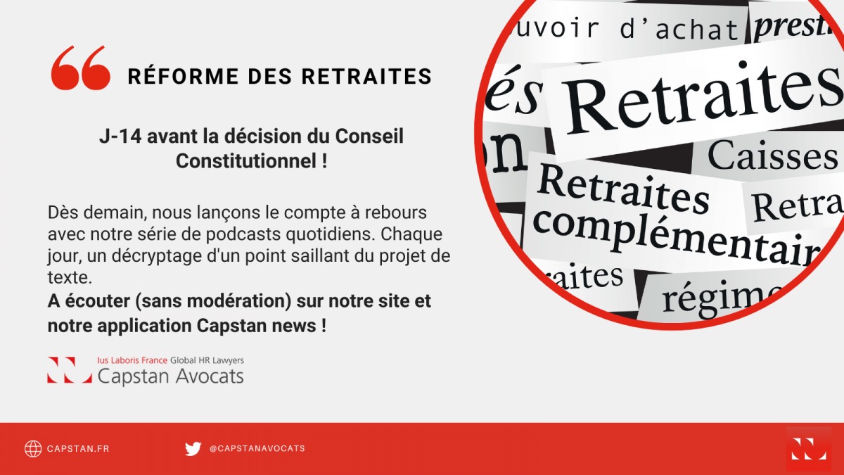 Réforme des retraites : Capstan lance sa série de podcasts !