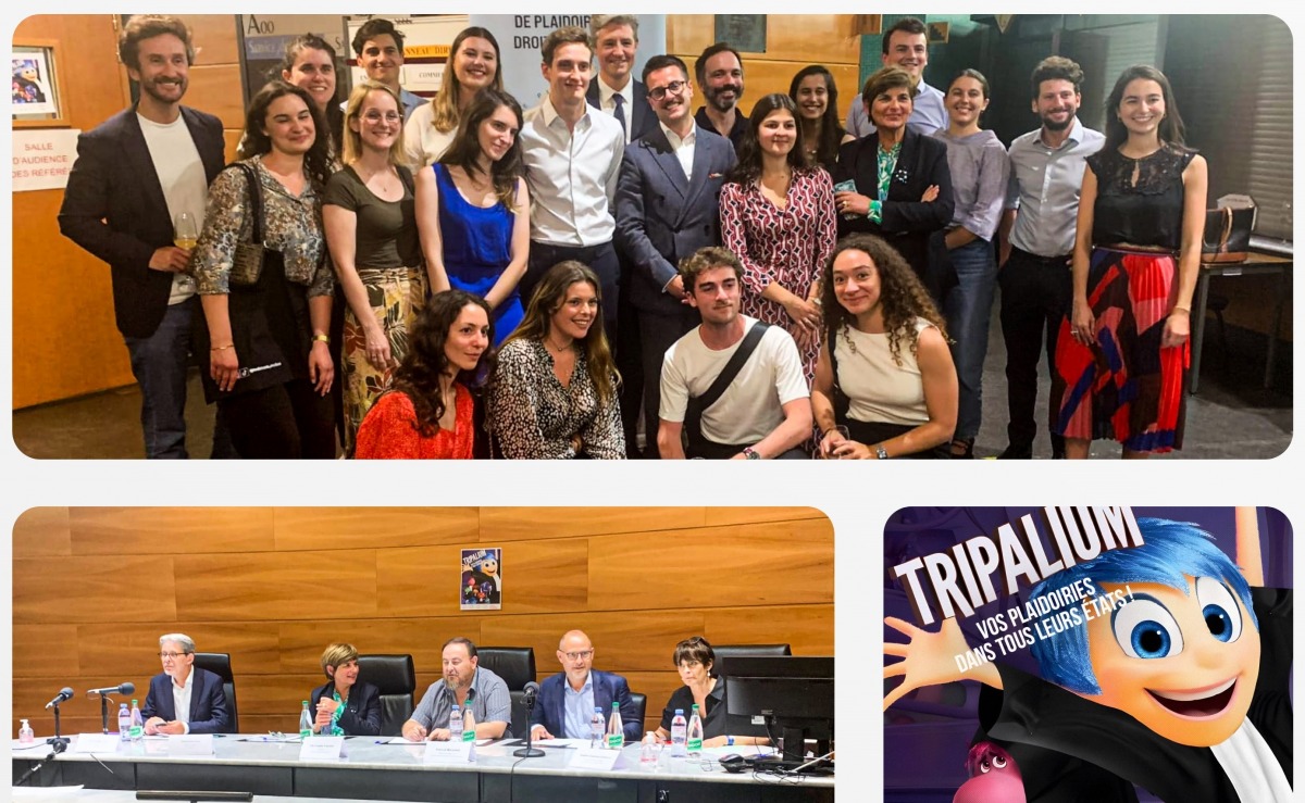 Capstan, parrain du Concours Tripalium, aux côtés des jeunes talents de la profession d’avocats